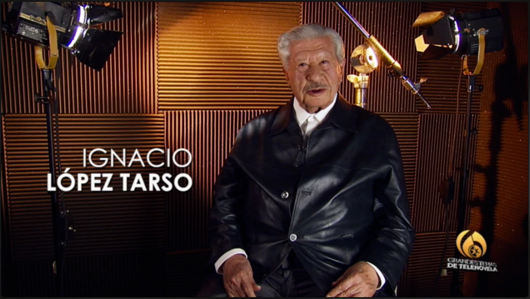 Grandes temas de telenovela -Don Ignacio Lopez Tarso en entrevista para el sitio web de televisa.